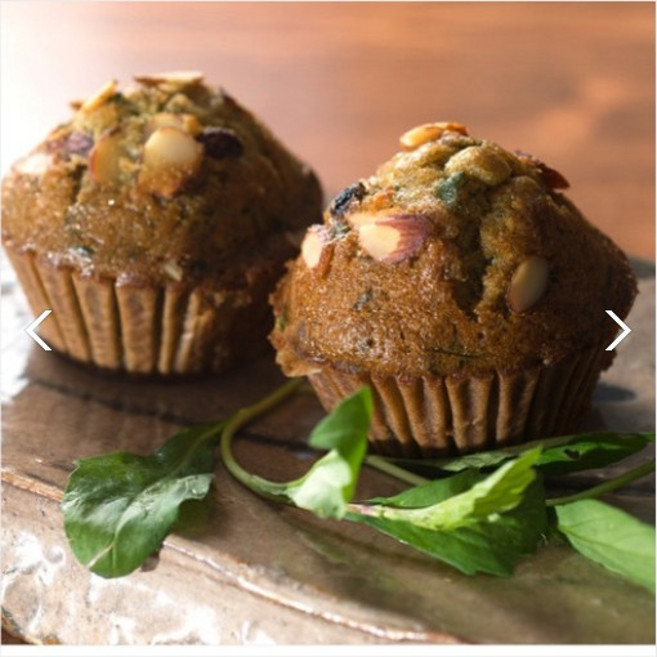 우리밀 우리쌀 쑥부쟁이 산수유 수제 머핀(1박스 4개), 1박스, 120g