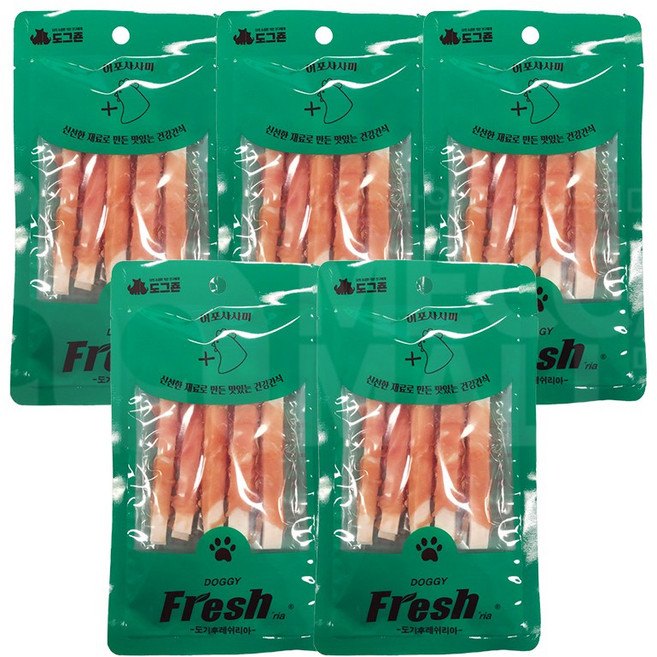 [등달몰]강아지 도그 어포사시미 70g, 5개
