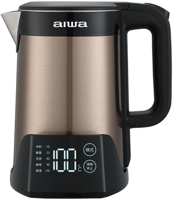 AIWA 愛華 1.5L三層防燙電茶壼 DKS1315, 金色