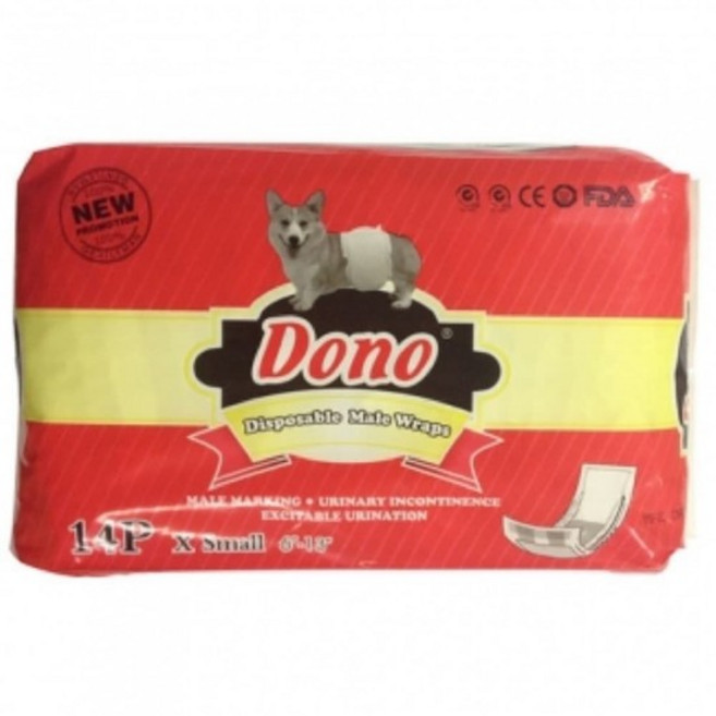 도노 수컷강아지패드 XS, 없음