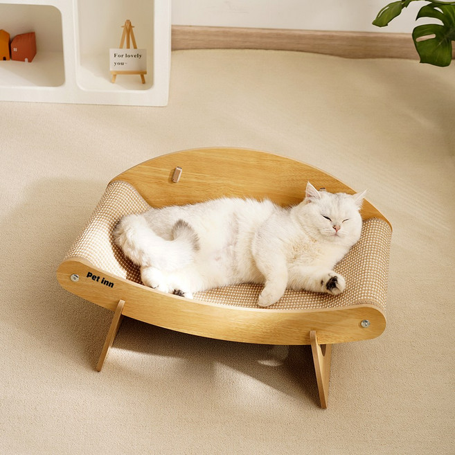 펫인 고양이 소파형침대 스크래쳐, 1개, 사이절