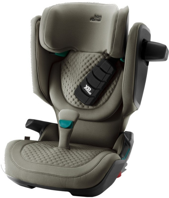 Britax Romer 德國製 KIDFIX Pro 成長型安全座椅 isofix汽車安全座椅 兒童成長汽座 安全舒適透氣, 鼠尾草綠 Lux (網眼透氣布)