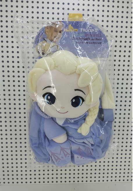 디즈니 겨울왕국2 어도러블 인형미아방지가방(엘사)엘사가방, 1개