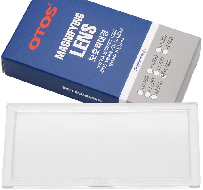 오토스 자동 용접면 돋보기 확대경 용접 부품 용품 보호구 보호렌즈 보호판 커버플레이트, (A)확대경, (A1)＋0.75D, 1개