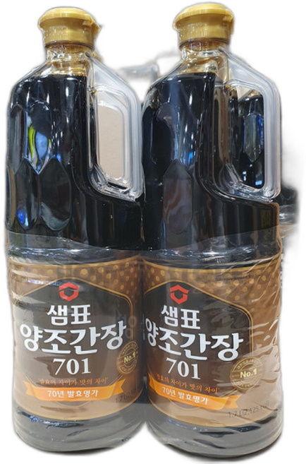 샘표 양조간장 701 진간장 샘표간장 코스트코간장 맛간장, 2개