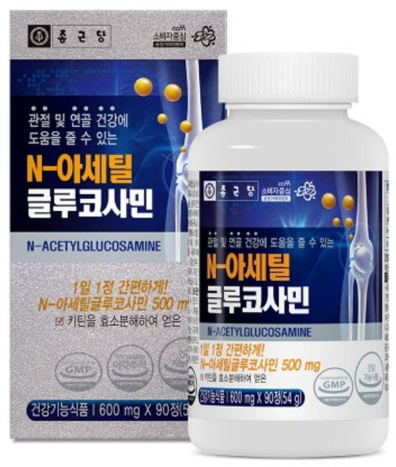 종근당 N아세틸 글루코사민, 90정, 1개