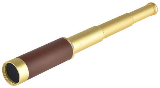 파벨 25배율 해적 3단 단망경, 12mm