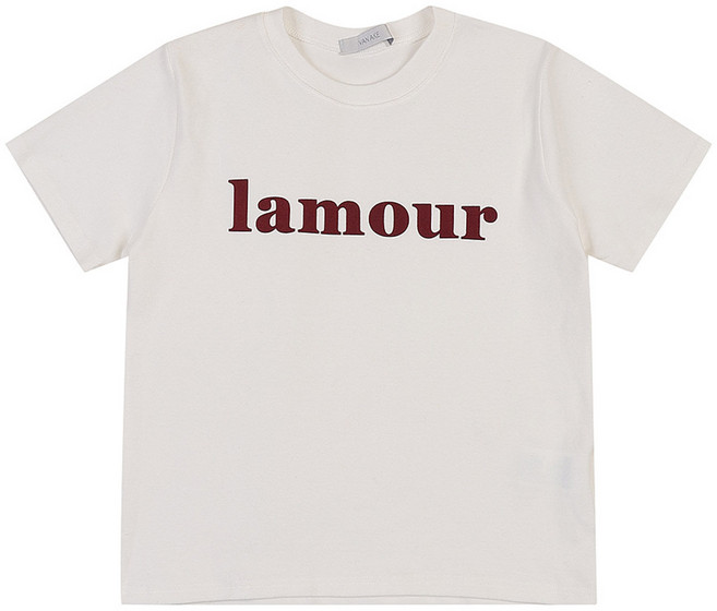 반에이크 반에이크 라모르 기모 티셔츠_VB3ZTSUP05Z