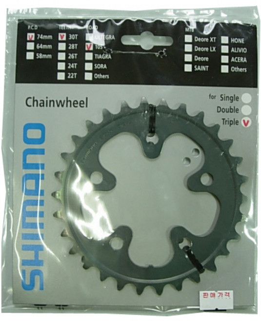 Shimano 체인링/Y1GF30000 105 FC-5603 30T-3, 1개