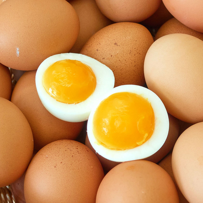 HACCP인증 촉촉한 무항생제 반숙란 반숙계란, 60구(2판)