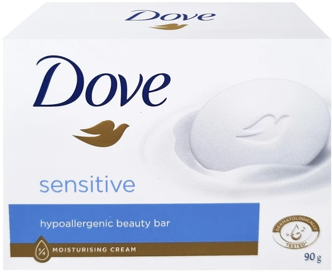 도브 센스티브바 100g 비누 뷰티바 (독일산), 90g, 4개입 - 쿠팡