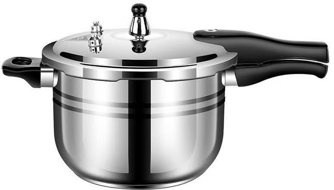 Siemzon 스텐 압력솥 가정용 주방 방폭 압력솥, 실버, 1개, 7L