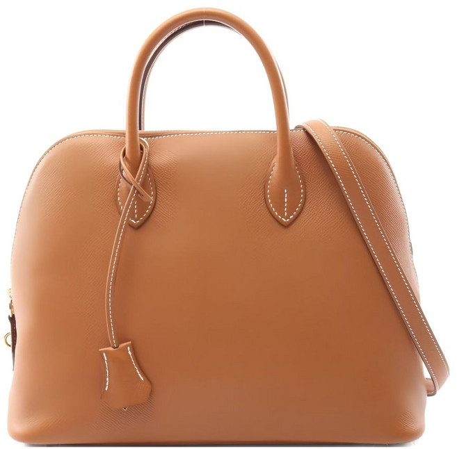 에르메스 중고 볼리드 30 레더 토트 백