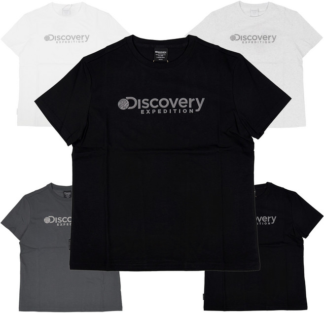 [국내매장 정품] 디스커버리 25SS 여성 프레시벤트 기능성 냉감 로건 빅로고 반팔 티셔츠 4종 택1 + 스포츠양말