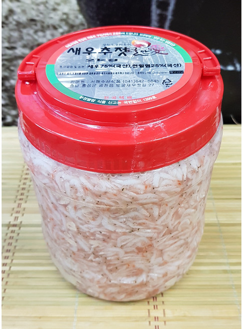 광천토굴새우젓 추젓, 1개, 2kg