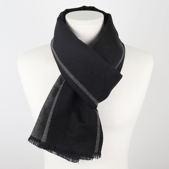 에스랑제이 남자 머플러 투톤 정장 목도리 RM02