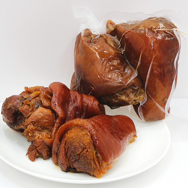 [백가네식품] 냉장 앞다리 순살 족발, 3개, 450g