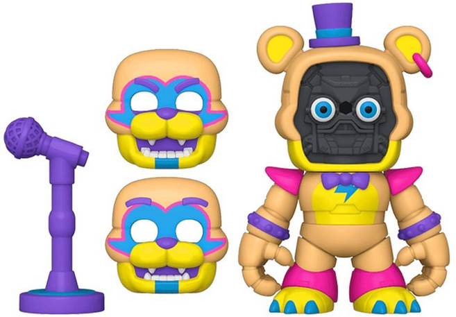 Five Nights at Freddy's FNAF 스냅: 글램록 프레디와 드레싱 룸 수집, Five Nights at Freddy's FNAF 스