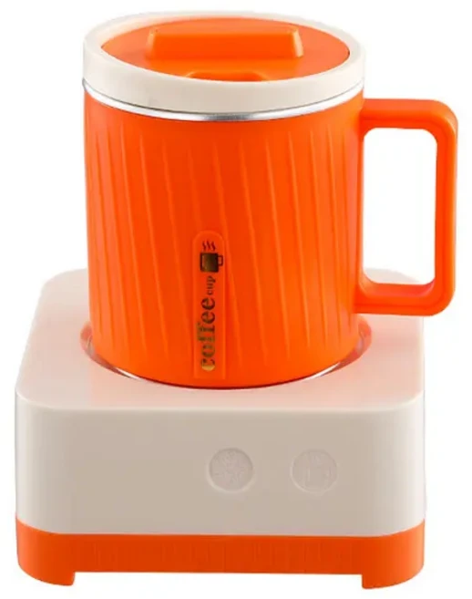 쿠쿠스토어 빠른 맥주 냉각 컵 사무실 음료 미니 냉장고 전기 휴대 쿨러 히터 신선한 아이스 콜드 가정 500, 01 미국, 01 빠른, 01 Orange