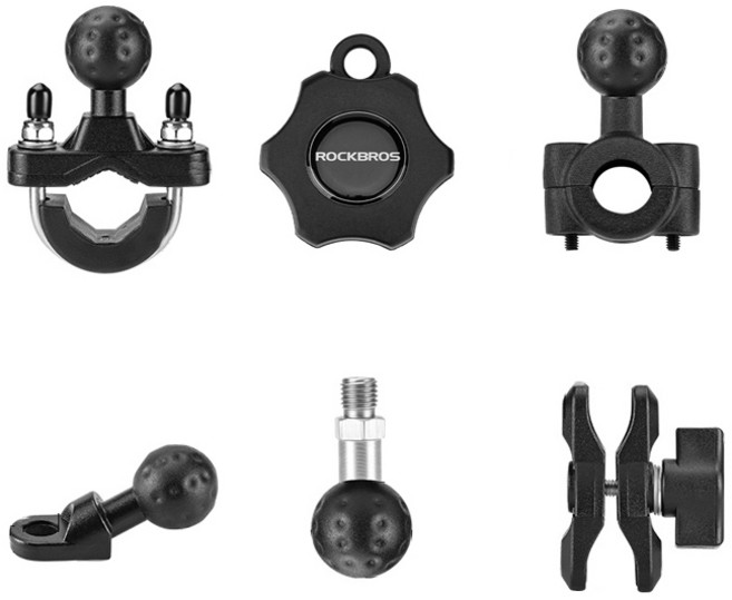 락브로스 오토바이 자전거 거치대 램마운트 호환 악세서리 볼 마운트 모음, 선택2 u볼트볼