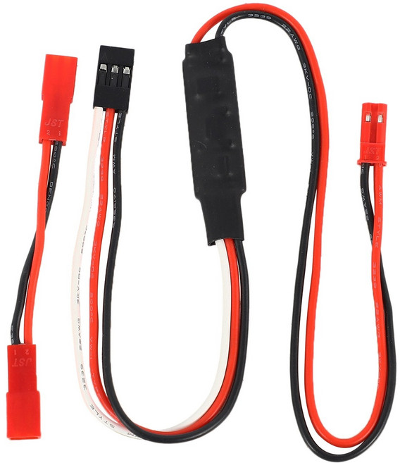 윈치 CH3 3 가지 컨트롤 라인 패널 리모컨 수신기 케이블 1/10 RC 크롤러 축 SCX10 트랙 사스 TRX4 타미야에 대한, 보여진 바와 같이, 1개