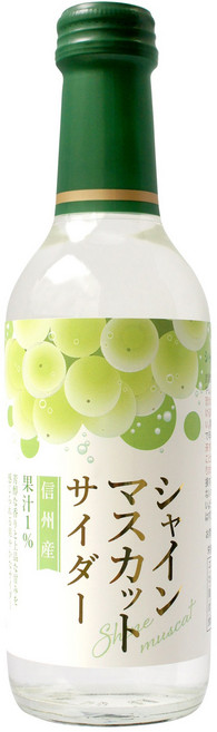 木村飲料 陽光玫瑰葡萄汽水, 1個, 240ml