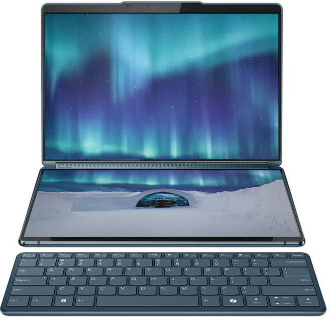 레노버 2024 요가북 9i 13IMU9 코어Ultra7 인텔 14세대, 83FF000LKR, WIN11 Pro, 32GB, 3TB, Tidal Teal