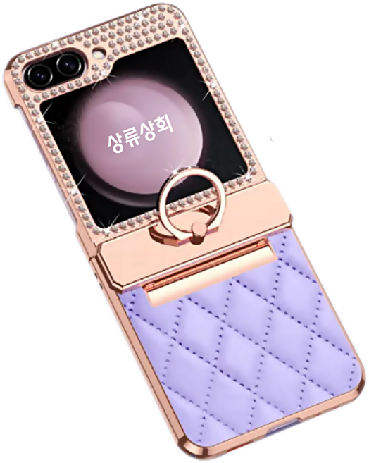 상류상회 BRG 삼성 갤럭시 Z플립5 링 힌지보호 핸드폰케이스