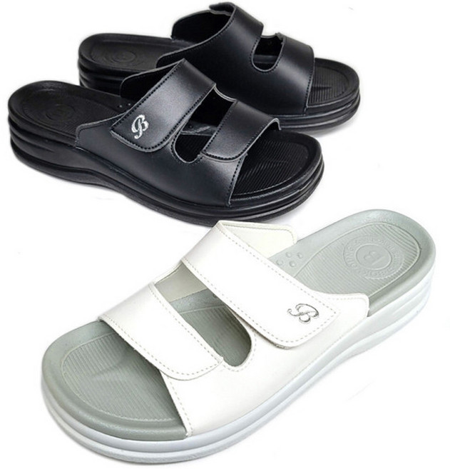 E 간호슬리퍼 간호화 간호사 신발 여성 푹신한 발편한 쿠션 사무실 슬리퍼 간호사화