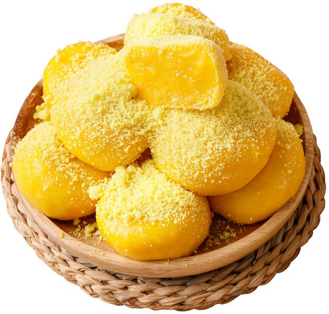 홍주부 카스테라 호박인절미 개별포장, 10개, 100g