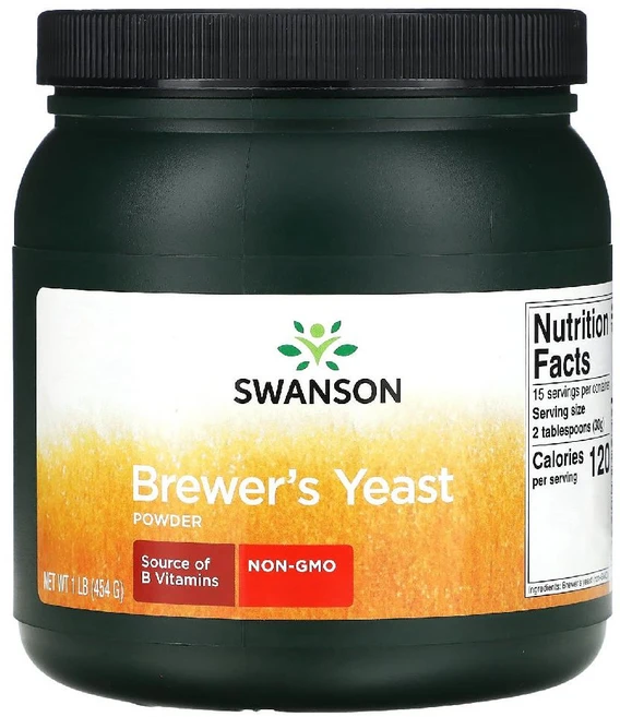 맥주 효모 파우더 454g 스완슨, 1개 - 쿠팡