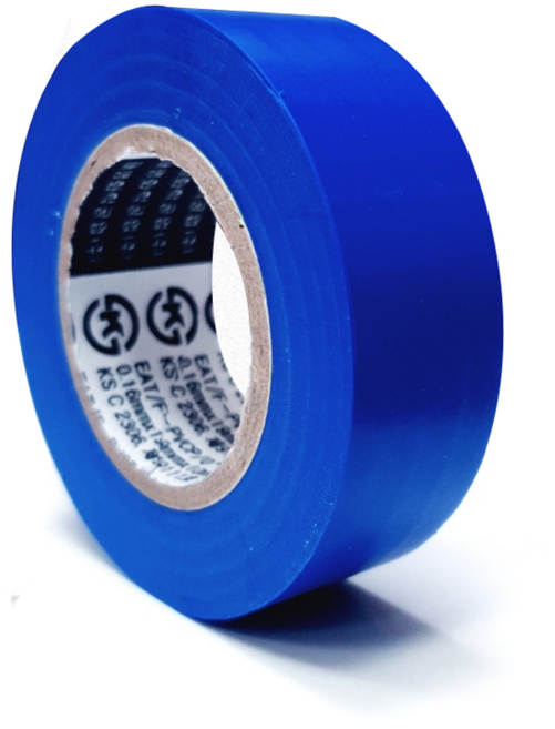 태영 청색 컬러 전기 절연테이프, 20개