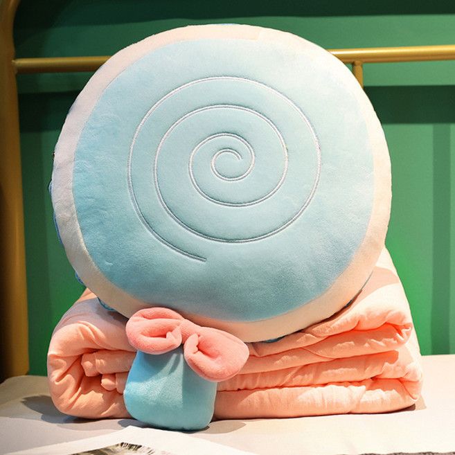 베개 담요 세트 낮잠 접이식 휴대용 사무실 자동차