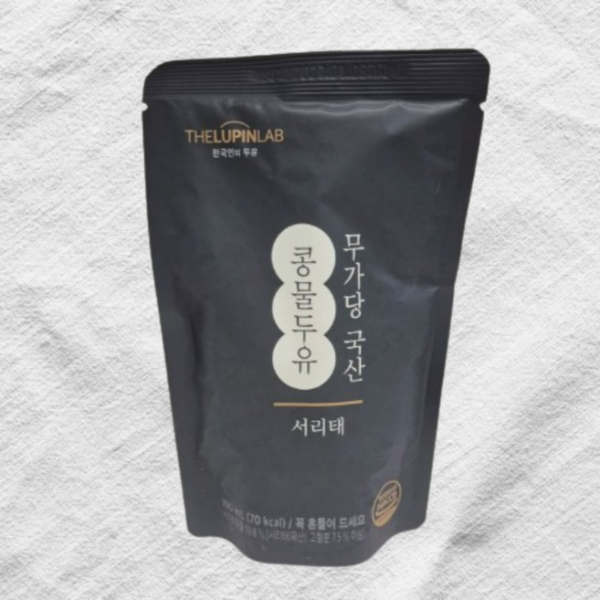 더루핀랩 무가당 국산 서리태 콩물두유 20개입, 3박스, 190ml
