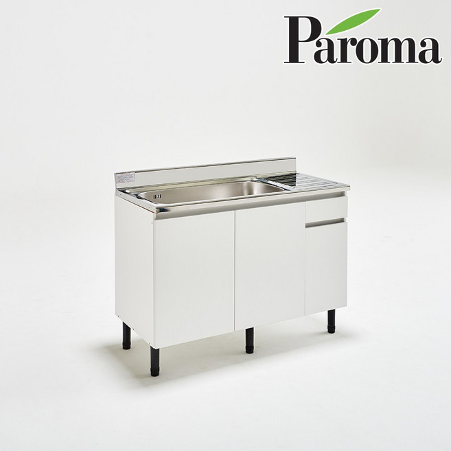 파로마 주방 싱크대 화이트 BEST 특가전, 싱크대_화이트 1200 개수대(좌)