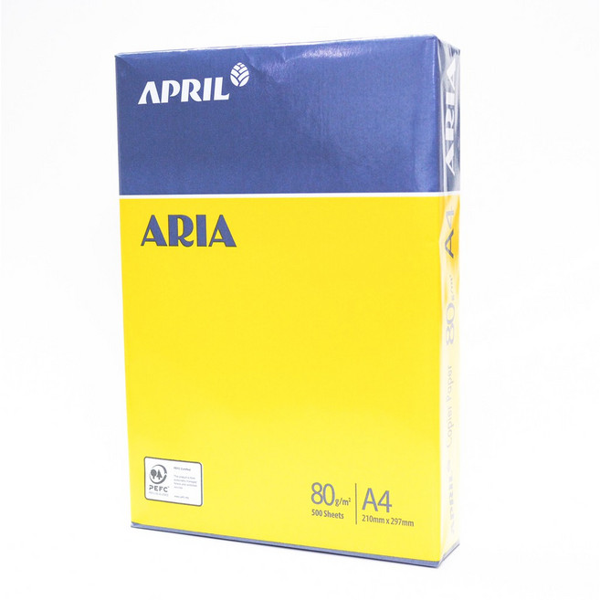 ARIA 80磅 影印紙 厚列印紙 (500張/包), A4 超商/蝦取 每單限3包, 1包, A4