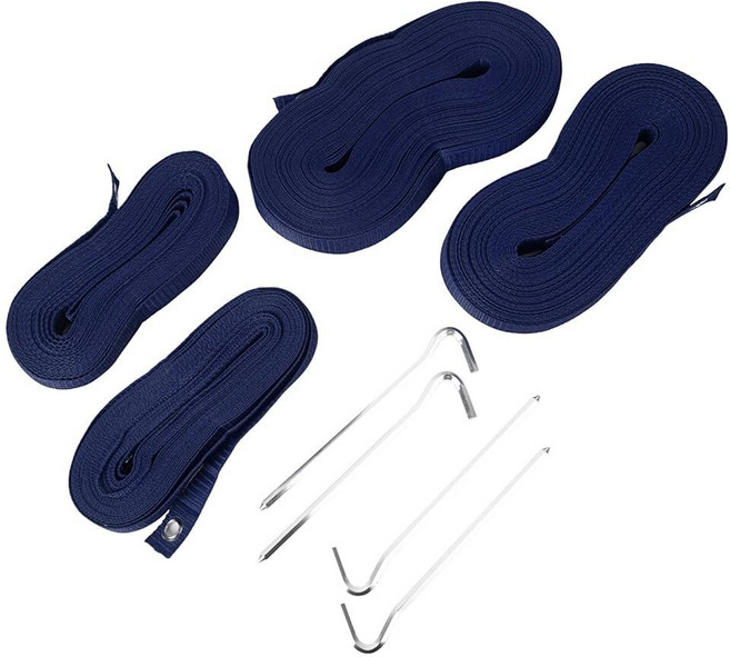 Aoneky Blue Beach Volleyball Court Boundary Line Kit - 9.1m x 15.2m30피트 60107418, Aoneky Blue Beach Volleyball C