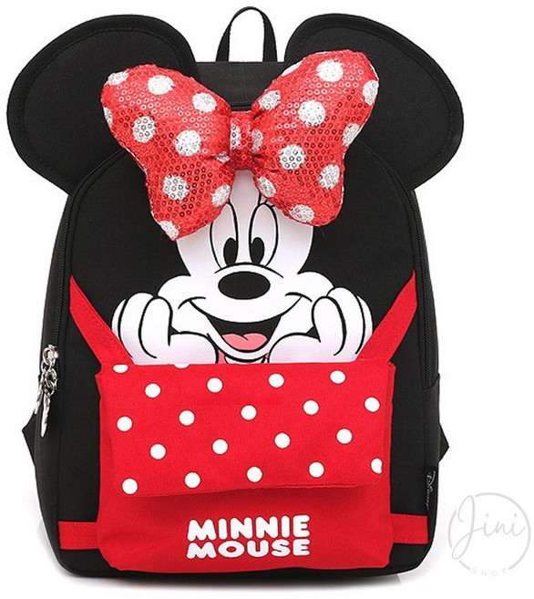 JINI 미니마우스 리본 유아 배낭 초등입학가방