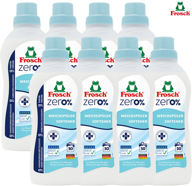 독일 프로쉬 제로 섬유유연제 750ml (8개), 8개