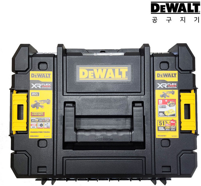 공구지기 디월트 공구통 충전 그라인더 케이스 DCG409용 공구함, 1개