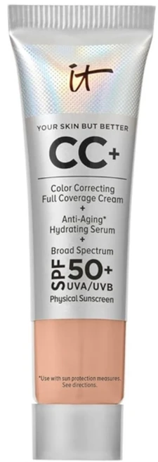 IT Cosmetics CC+ 크림 풀커버 파운데이션 12ml 10N Light Medium, 14C Medium Cool, 1 - 쿠팡