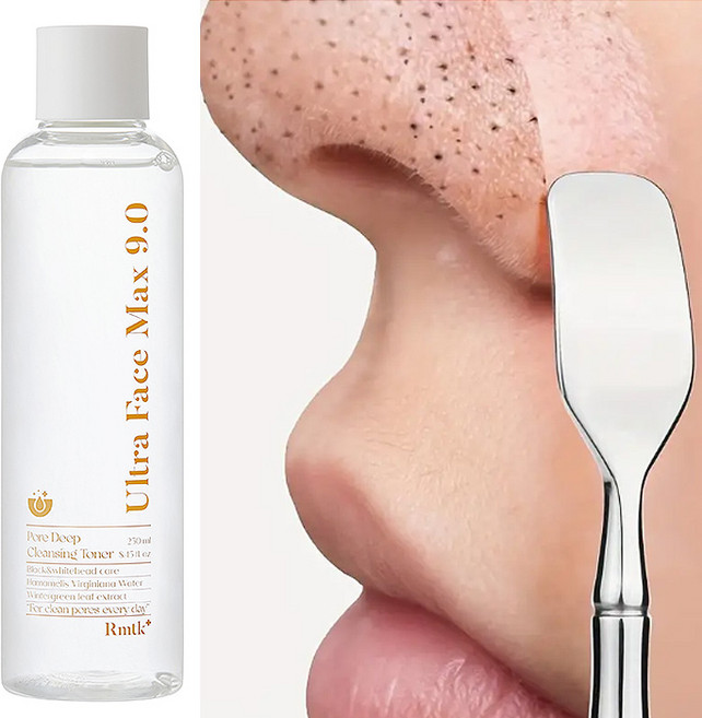 로만티크 피지 연화 클리너 블랙헤드 제거 +피지푸셔, 250g, 1개
