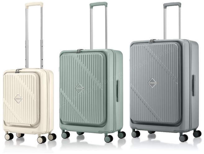 아메리칸투어리스터 캐리어 VELOX 19인치 25인치 28인치 CREAM / LIGHT GREY / PASTEL GREEN 뉴코아괴정점