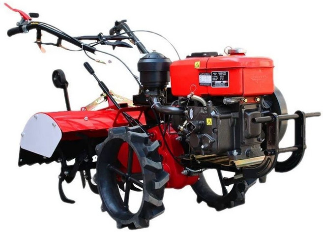 소형 아세아관리기 텃밭 관리기 밭가는 경운기 5.5마력 사륜 엔진 가솔린 170 밭갈이 기, 전기 시동 구성 추가