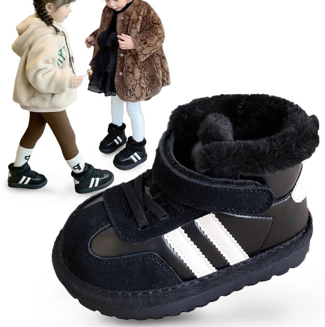 스토리원 겨울 키즈 아동 털 부츠 운동화 U-KIDSH016