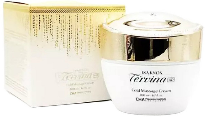 이자녹스 테르비나 AD 콜드 마사지 크림 200ml, 1개