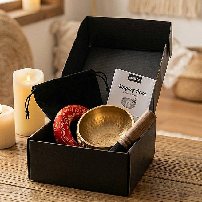 러블리썬 명상종 티벳종 네팔종 싱잉볼 요가종 불교굿즈, 명상종 8cm, A TYPE 8cm, 1개