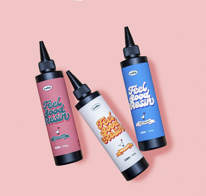 필굿 UV레진 200g 레진공예 네일아트 완전 무황변, 저점도 200g, 1개