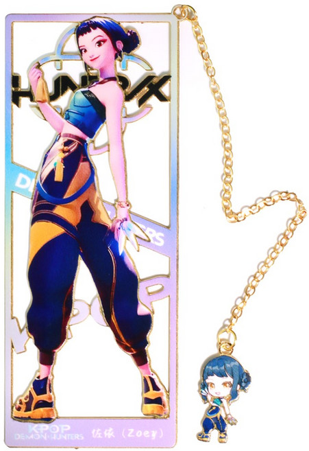 케데헌 프리미엄 금장 책갈피 호랑이 북마크 라푸유 금속책갈피, 1개, E