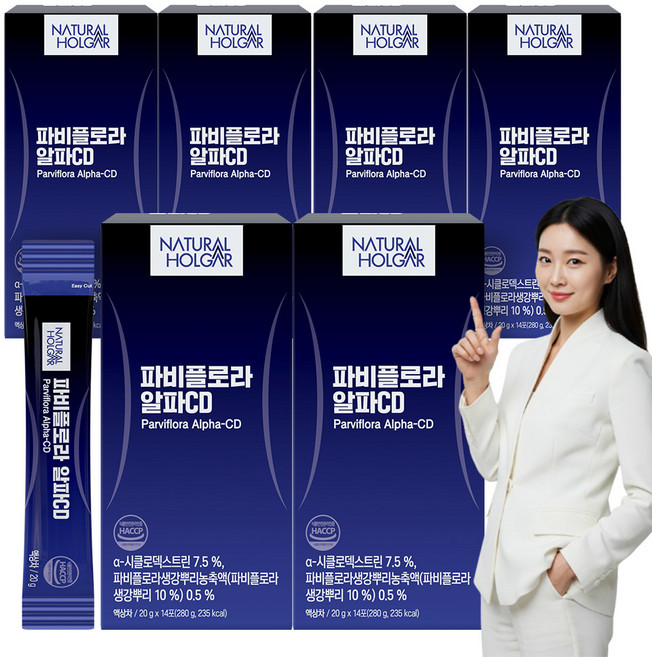 네츄럴올가 칼로마이 파비플로라 알파CD 액상 식약처 인증, 84개, 20g